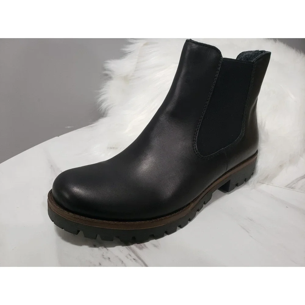 NEW RIEKER Women's 78578-25 PAYTON Side-Zip Chelsea Ankle Boots Size EU 41